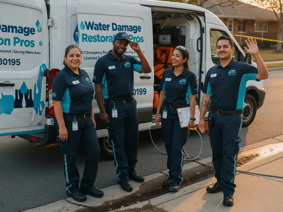 Water Damage Restoration company in Cement, OK